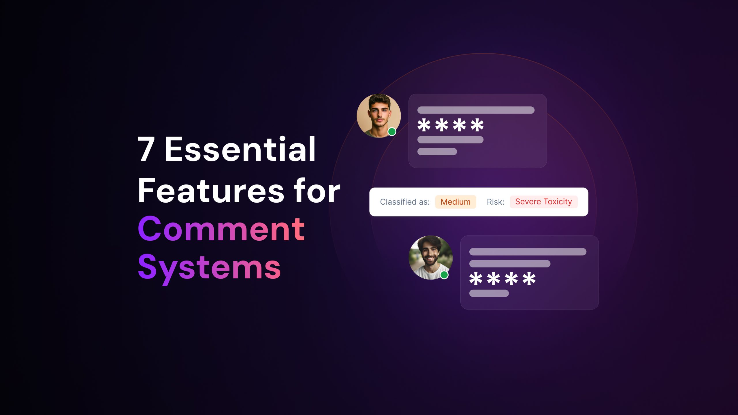 Essential features for comment systems in 2025